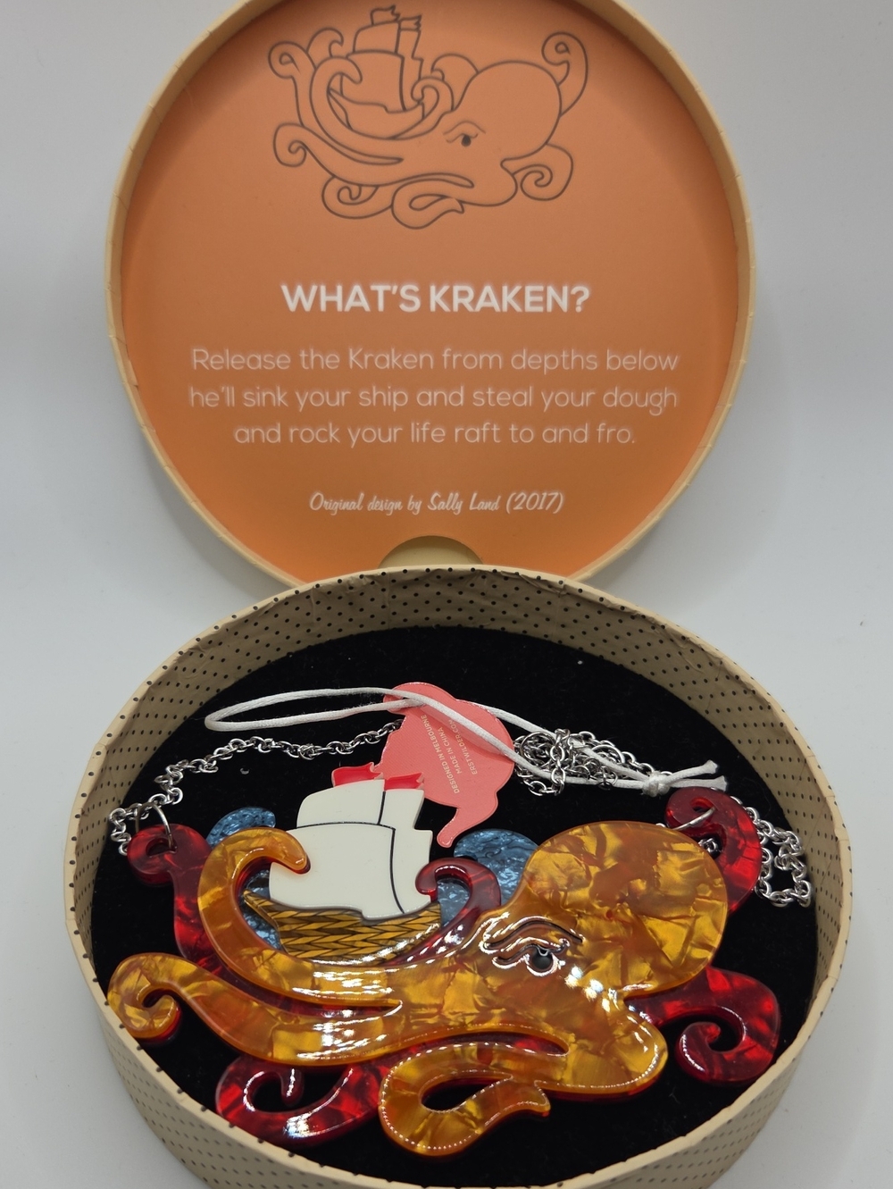 Erstwilder What's Kraken? Necklace